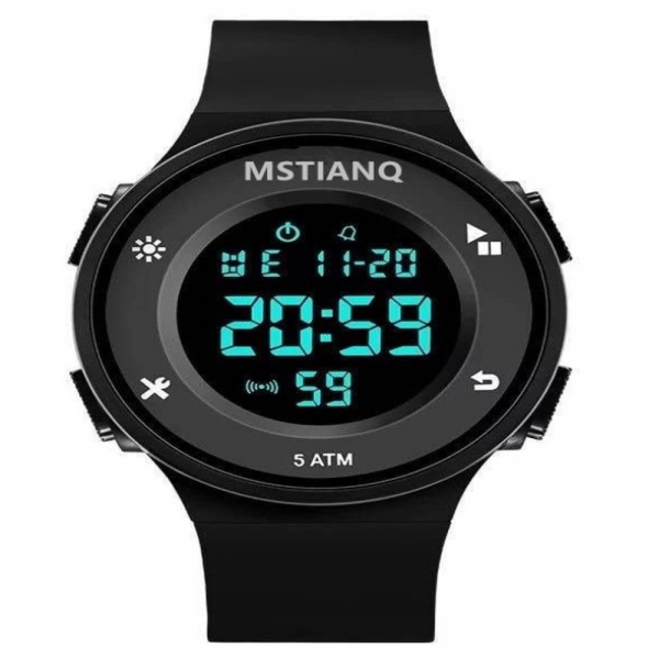 1Plus1 디지털 MSTIANQ 스포츠 손목시계 와치 5ATM 이미지