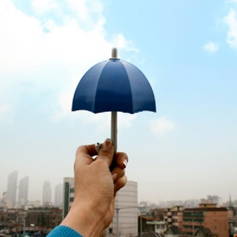 미니 우산 라디오 - 클래식 네이비 이미지