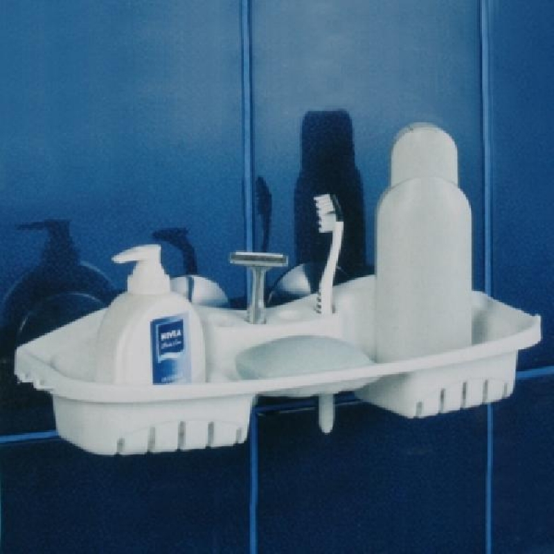[FACKELMANN] 파켈만 욕실 소품 선반 - 블루 61198 이미지