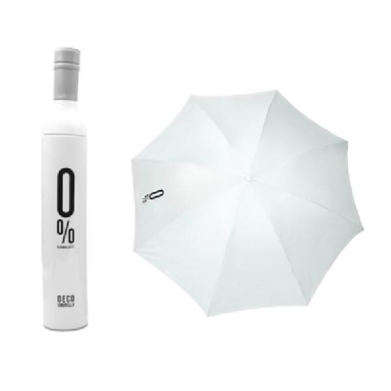무알콜 와인병 우산 - White 이미지