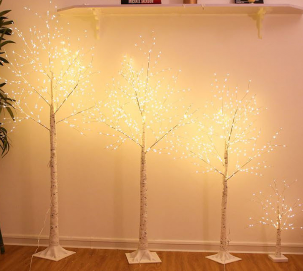 크리스마스트리 감성 무드등 인테리어조명 LED자작나무 - 60cm 이미지