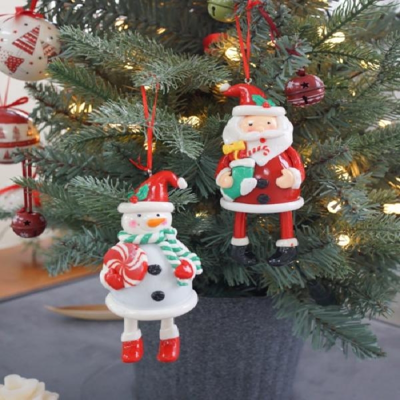 크리스마스 젤리 산타 눈사람 오너먼트 이미지
