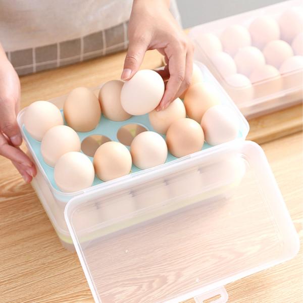 15구 계란트레이 계란보관함 냉장고트레이 에그트레이 이미지