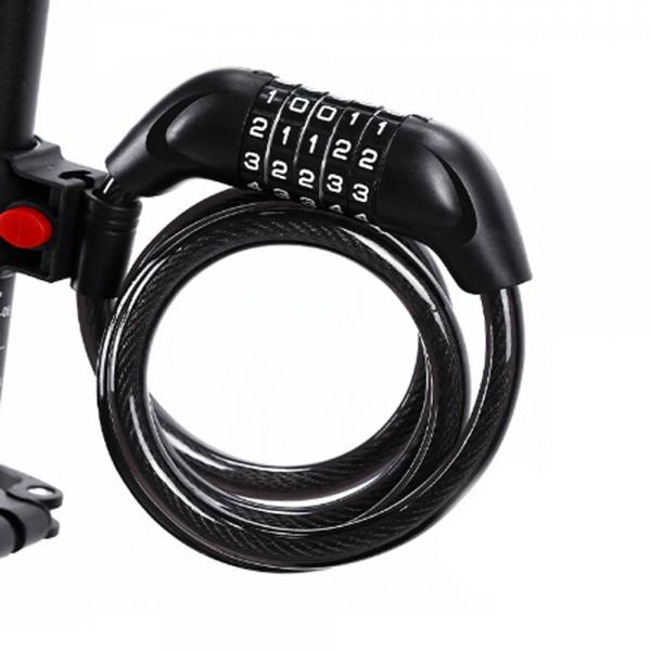 도난 방지 방범 자전거 스쿠터 5자리 비밀번호 자물쇠 이미지
