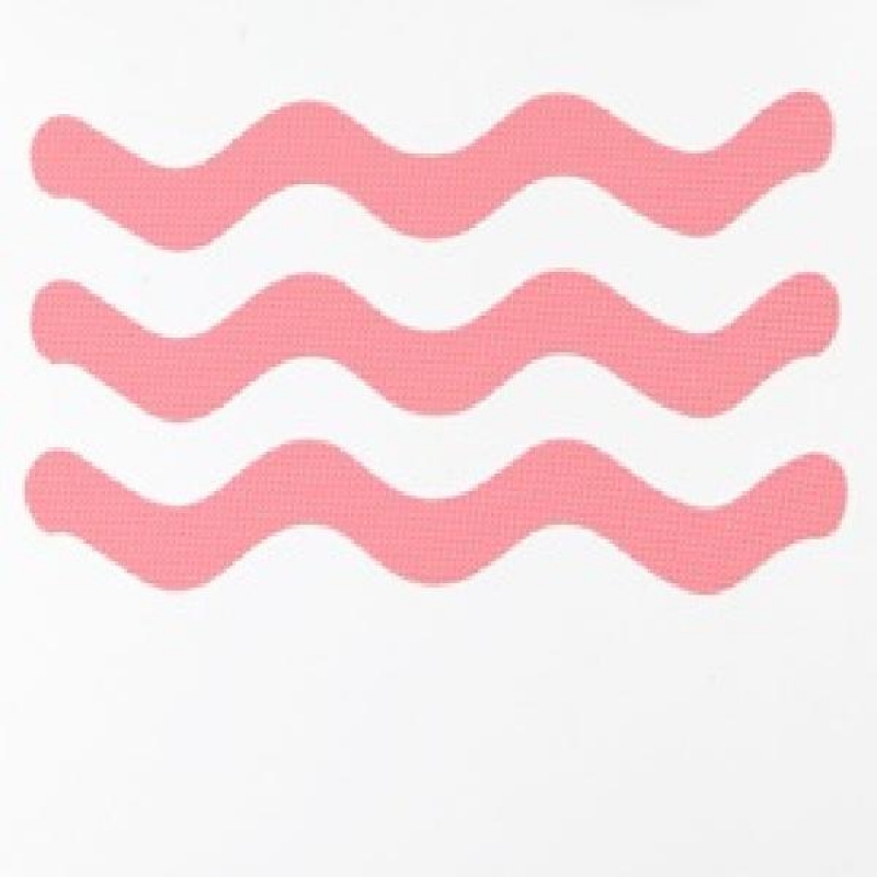 바닥 타일 논슬립 미끄럼방지 테이프 스티커 핑크 1P 이미지