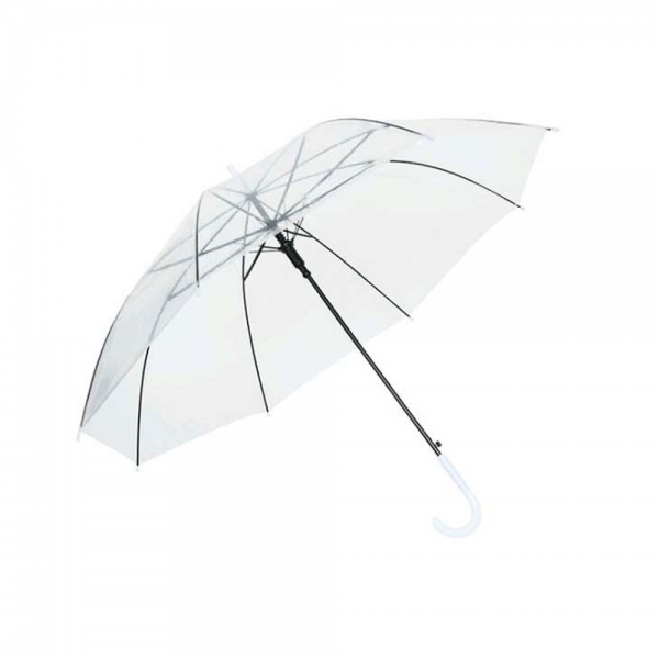 투명비닐우산 비닐 장우산 자동우산 심플디자인 이미지