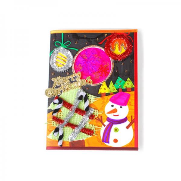 만들기놀이 크리스마스글자카드만들기 학교 유치원 어린이집준비물 이미지