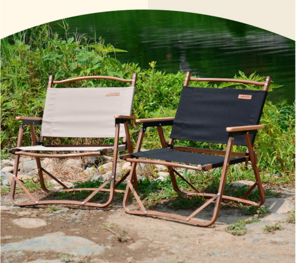 캠핑의자 로우 폴딩 체어 휴대용 접이식 경량 의자 이미지