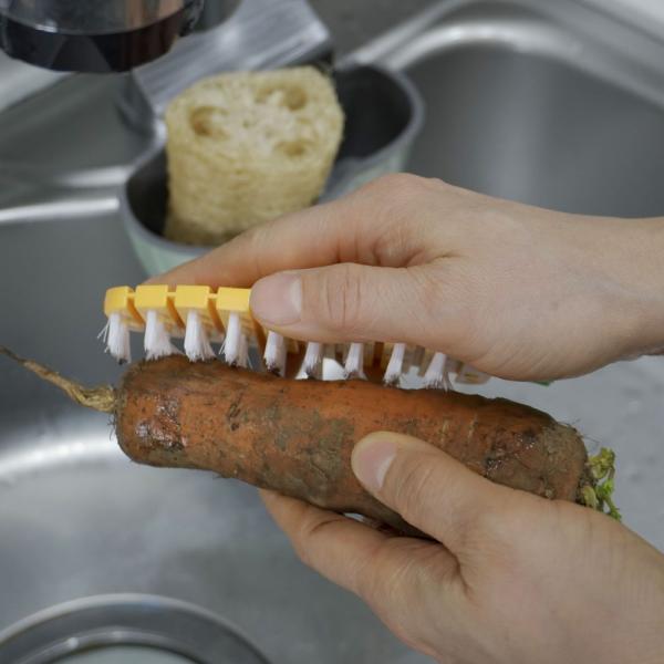 당근 야채 세척솔 무 고구마 감자 오염 세척 브러쉬 이미지