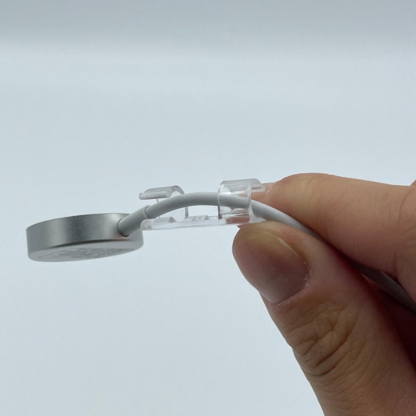 케이블 USB 전선 고정 클립 홀더 선정리 투명 소 이미지